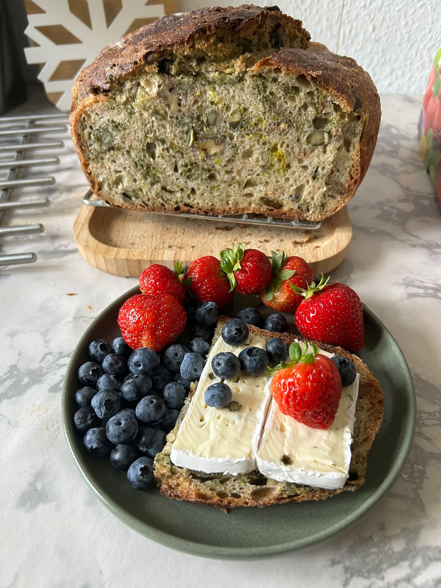 Spelt Pumpkin Seed, Walnut & Pecan Artisan Bread
